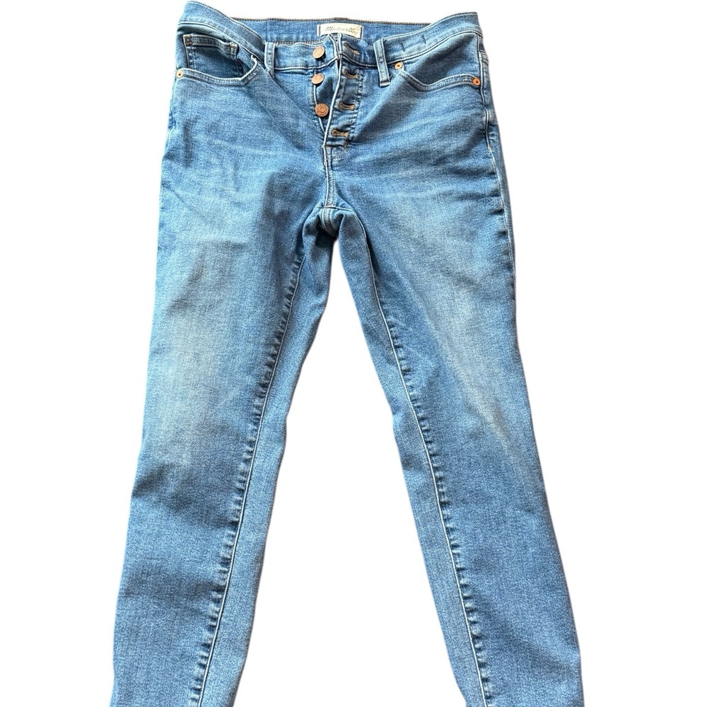 Madewell Light Blue Skinny Jeans